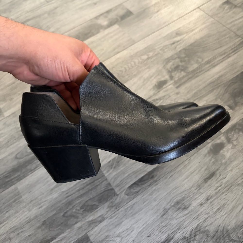 3.1 Phillip Lim Black Leather Ankle Boots - Picture 6 of 9
